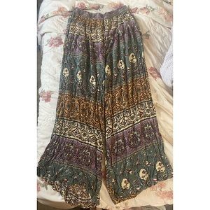 Boho palazzo pants
